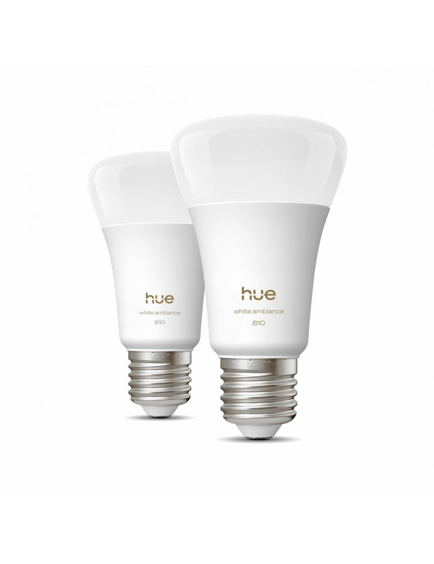 Philips Hue White E27 White Ambiance Doppelpack 810lm 60W Philips Hue White E27 White Ambiance Doppelpack 810lm 60W