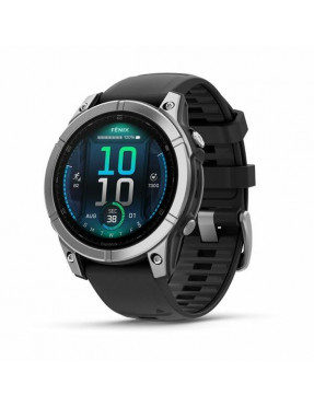 Garmin f?nix E - 47 mm AMOLED Schwarz/ Silber