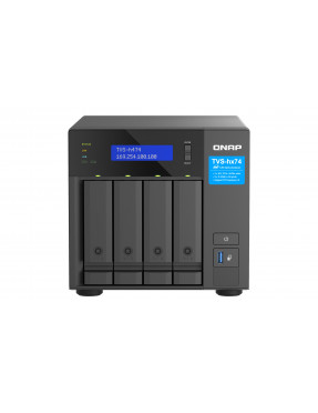QNAP TVS-h474-PT-8G NAS System 4-Bay Intel Pentium G7400