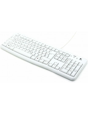 LOGITECH Logitech K120 Kabelgebundene Tastatur Weiß LOGITECH Logitech K120 Kabelgebundene Tastatur Weiß