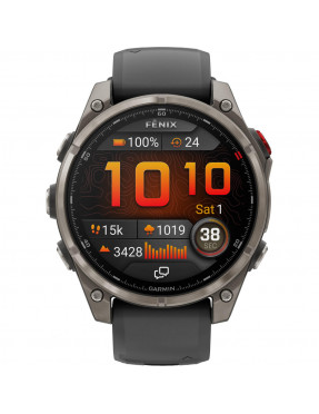 Garmin Fenix 8 Pro - 47 mm, AMOLED Sapphire, Graphit/Schwarz