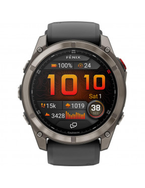 Garmin Fenix 8 Pro - 51 mm, AMOLED Sapphire, Graphit/Schwarz