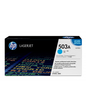 HP Toner cyan 503A Q7581A)