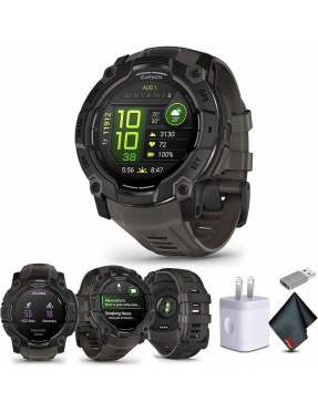 Garmin INSTINCT 3 Amoled schwarz 50mm Multisport Smartwatch