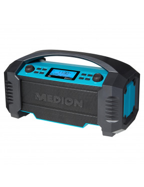 Medion MD 43320 DAB+ Baustellen-Radio blau / schwarz