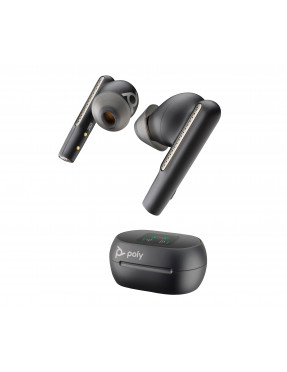 Poly Voyager Free 60+ UC M Carbon Black Earbuds + BT700 USB-