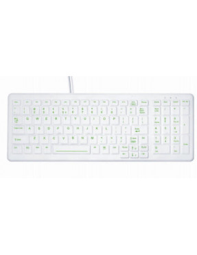 Cherry AK-C7000F-U1-W/GE Kabelgebundene Tastatur USB Weiß (W