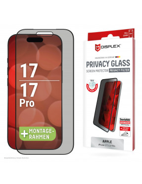 Displex DISPLEX Privacy Panzerglas für iPhone 17 (Pro)