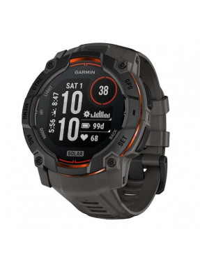 Garmin Instinct® 3 Solar 50mm Kohle/ Schwarz mit Silikon-Wec