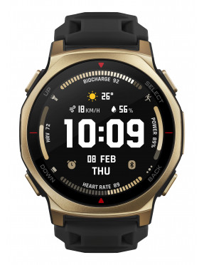 Amazfit T-Rex 3 Pro 44mm Black Gold Smartwatch HYROX-Modus