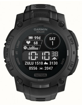 Garmin Instinct® 3 Solar Tactical Edition 45mm Schwarz mit S