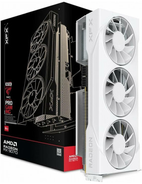 XFX Swift Radeon RX 9070 OC White Triple Fan 90mm Gaming Edi
