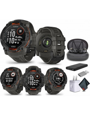 Garmin Instinct® 3 Solar 50mm Twilight mit Silikon-Wechselar