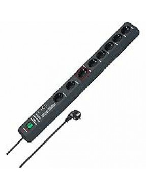 Brennenstuhl Secure-Tec Steckdosenleiste 8-fach mit Überspan