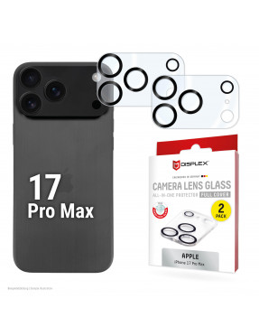 Displex DISPLEX CamGlass All-In-One für iPhone 17 Pro Max (2