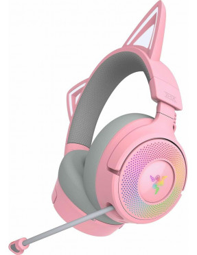 Razer Kraken Kitty V3 Pro Quartz/ Rosé - Kabelloses RGB-Kitt
