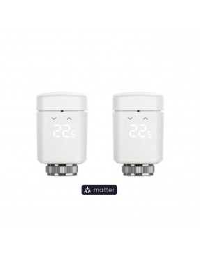 Eve Systems Eve Thermo - Smartes Heizkörperthermostat Doppel