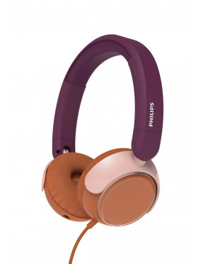 Philips TAK2000MP/00 On Ear Kopfhörer für Kinder - pink / vi