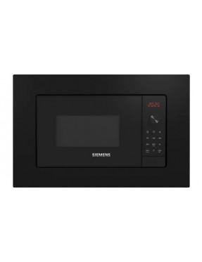 Siemens iQ300 BE623LMB3 Einbau-Mikrowelle Schwarz, Edelstahl