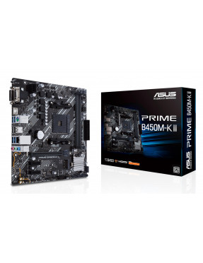 ASUS Prime B450M-K II mATX Mainboard Sockel AM4 M.2/USB3.2/D