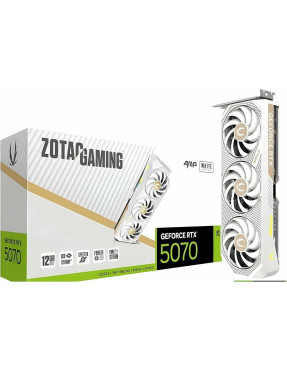 Zotac ZOTAC GAMING GeForce RTX 5070 AMP White 12GB GDDR7 Gra