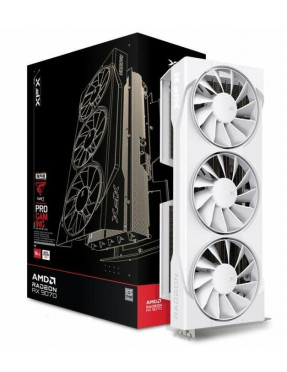 XFX Swift Radeon RX 9070 OC White Triple Fan Gaming Edition 