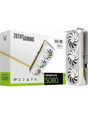 Zotac ZOTAC GAMING GeForce RTX 5080 SOLID OC White 16GB GDDR
