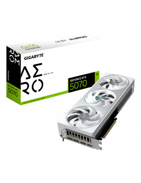 GIGABYTE GeForce RTX 5070 AERO OC 12G Grafikkarte HDMI/DP