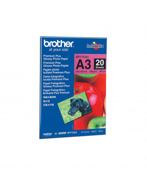Brother BP71GA3 Fotopapier-A3, Paket mit 20 Blatt, 260 g/qm